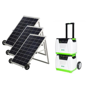 Nature's Generator - PLATINUM System - Solar Powered Generator - Full Solar Power System - Solar Generator